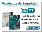 Sistemas de Seguridad con Licencia Legal: Nod 32 Antivirus, SmartSecurity. nv�e mensajes y newsletters a sus contactos con nuestro poderoso sistema web de Email Marketing. Distribuidor Oficial