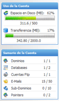 Click aqu� para m�s informaci�n sobre c�mo puede administrar Ud. mismo su sitio web con el Panel de Control DirectAdmin en espa�ol
