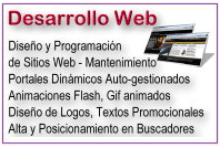 Vea nuestras opciones en Desarrollo Web, implementaci�n de Sitios Web est�ticos y din�micos, portales autogestionados, blogs, sitios de eCommerce, etc.